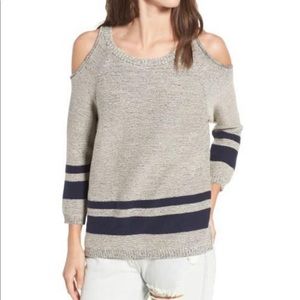 RVCA cold shoulder sweater
